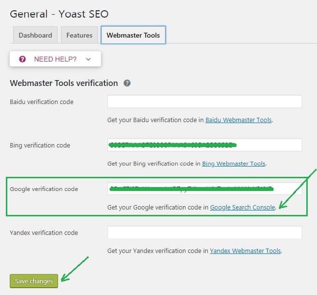 yoast-seo-webmaster-tools