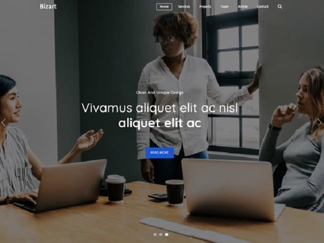 screenshot-bizart-wordpress-tema