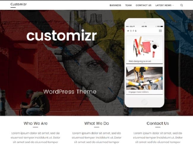 screenshot-customizer-besplatna-wordpress-tema
