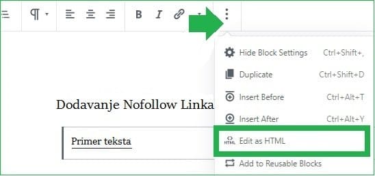 dodavanje-nofollow-linkova-gutenberg-editor dodavanje-nofollow-linkova-gutenberg-editor