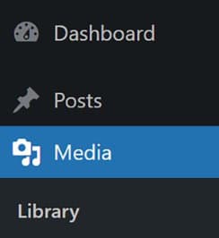 odabir-opcije-media-u-wordpress-dashboardu odabir-opcije-media-u-wordpress-dashboardu